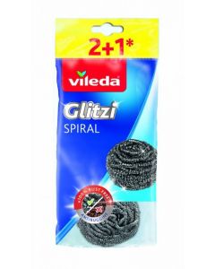 Zmywak stalowy VILEDA Glitzi Spiral 3 szt.