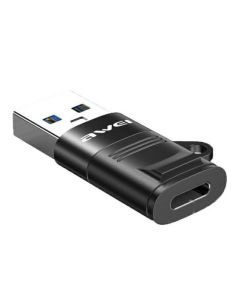 Adapter USB-C/USB-A AWEI CL-13 Black