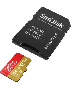 Karta pamięci SANDISK Extreme 64GB microSDXC - pic 1
