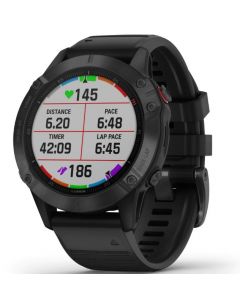 Zegarek sportowy z GPS GARMIN Fenix 6 Pro 47mm Czarny 010-02158-02 - pic 1